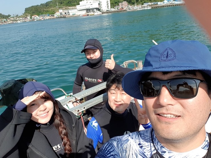 오픈워터 실습 - 남해 미조잠수 - 고도 외섬