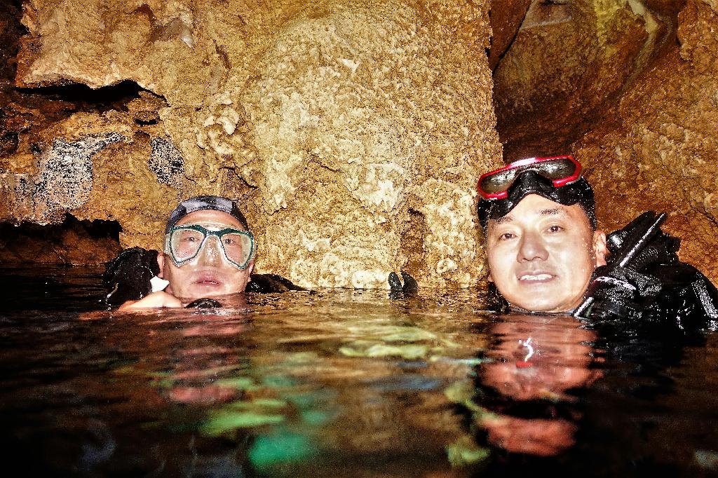 팔라우11 Chandelier cave - 동굴 포인트