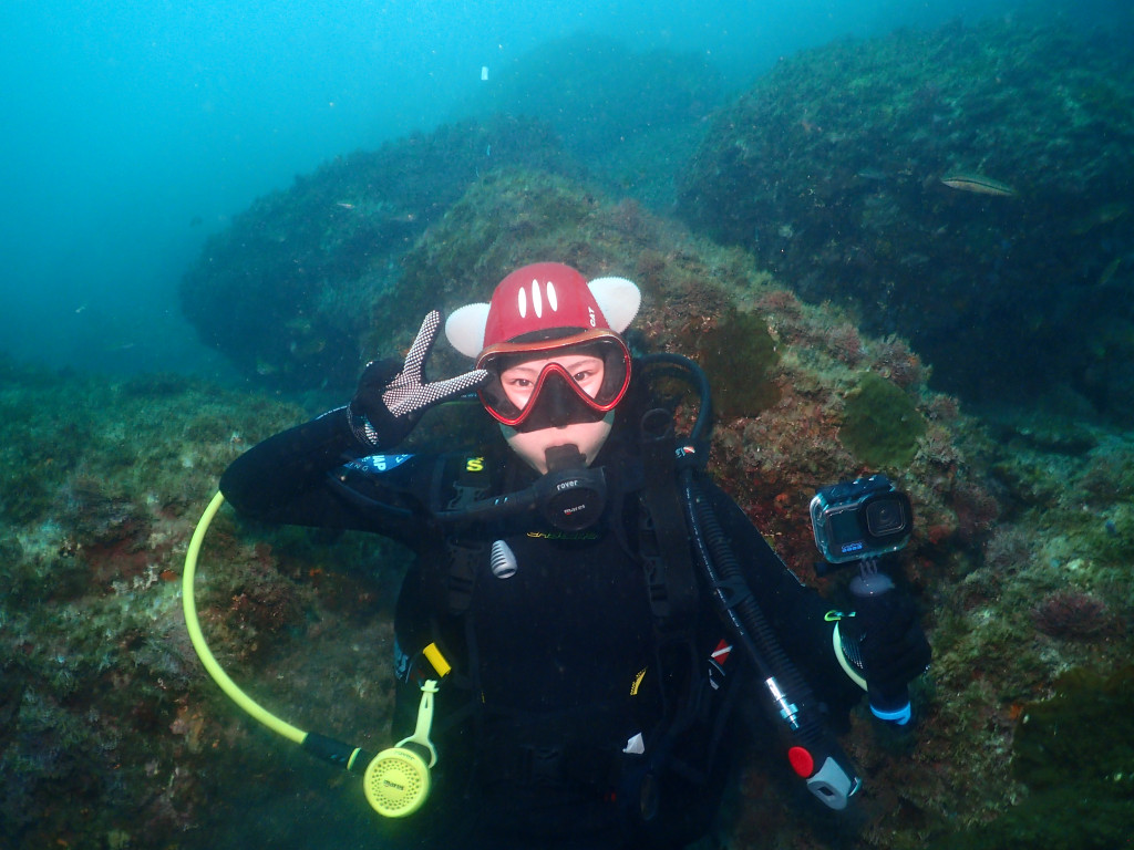 Try Diving at Dongmo Point, Seopseom with Guests from Nagoya