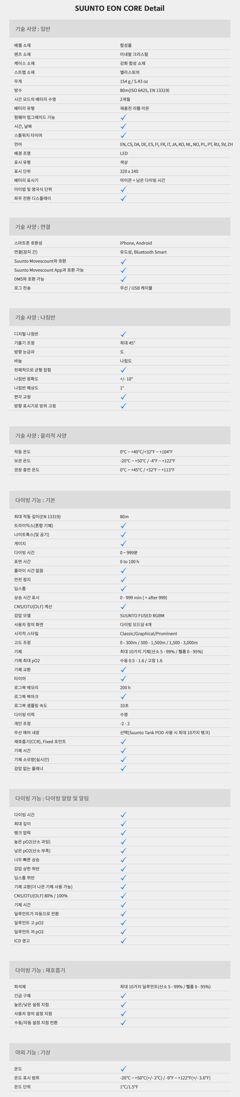 [순토] 이온코어