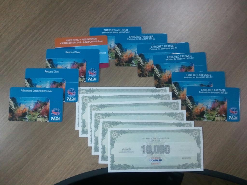 금번 제주 투어 맞춰 다행히 라이센스 도착~ 조그마한 