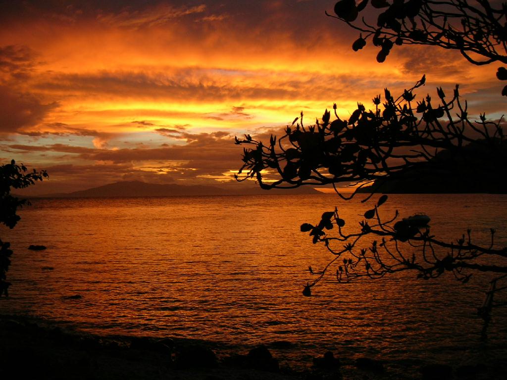 아름다운 추억(석양) - 필리핀 보니또 아일랜드(200