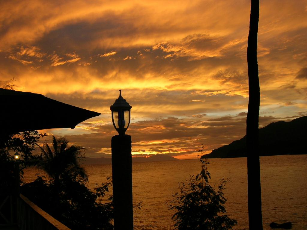 아름다운 추억(석양) - 필리핀 보니또 아일랜드(200